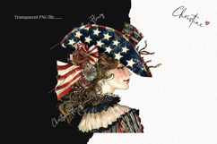 Whimsical 4th Of July People Clipart | 4th Of July PNG Product Image 2
