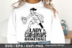 Basketball SVG Design - Little brother biggest fan Product Image 2