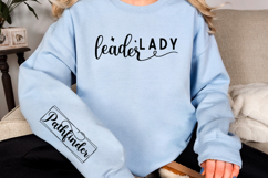 Lady leader Sleeve SVG Product Image 2