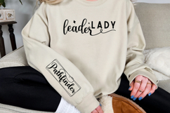 Lady leader Sleeve SVG Product Image 3