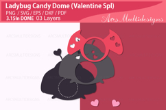 Ladybug candy dome Product Image 3