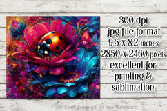 Ladybug Mousepad, Sublimation Mousepad, Floral Mousepad, d12 Product Image 2