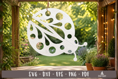 Ladybug Garden Decor SVG Laser Cut Ornament