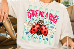 Ladybug Give Me A Hug Sublimation Product Image 3