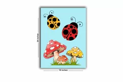 Nursery Prints | Baby Girl Nursery Posters | Butterfly Print Product Image 2