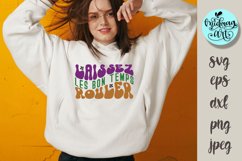 Laissez les bon temps rouler svg, Mardi gras svg Product Image 1