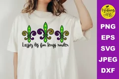 Laissez les bon temps rouler svg, mardi gras cut file Product Image 1