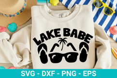 Lake Babe - Family Vacation SVG Design Product Image 1
