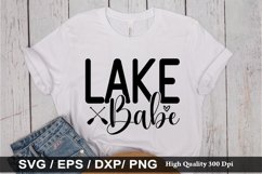 Lake Baby SVG - Lake Quotes Design Product Image 1