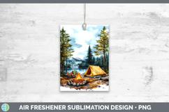 GorgeousLake Camping Air Freshener design.