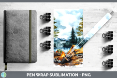 GorgeousLake Camping Pen Wrap design.