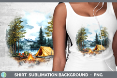 GorgeousLake Camping Shirt design.