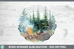 GorgeousLake Camping Wind Spinner design.