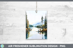 GorgeousLake Camping Air Freshener design.