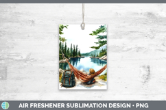 GorgeousLake Camping Air Freshener design.