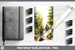 GorgeousLake Camping Pen Wrap design.