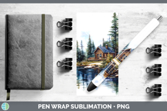 GorgeousLake Camping Pen Wrap design.