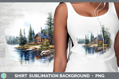 GorgeousLake Camping Shirt design.