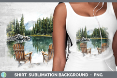 GorgeousLake Camping Shirt design.