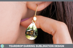 GorgeousLake Camping Teardrop Earrings design.