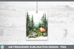 GorgeousLake Camping Air Freshener design.