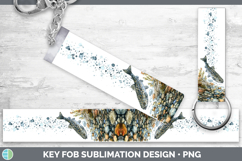 GorgeousLake Fish Sketch Key Fob design.