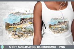 GorgeousLake Fish Sketch Shirt design.