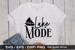 Lake Mode SVG - Lake Quotes Design Product Image 1