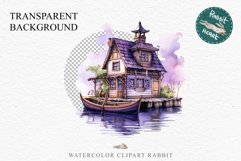 Lake Pond House Wooden Cabin Vintage Clipart Victorian Old Nursery  art Transparent Print for invitation t-shirt designs sublimation kids printable digital watercolor victorian lake pond house png, landscape clipart, Farm life jpeg sublimation clip art