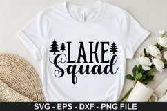 Lake Squad SVG - Lake Quotes Design Product Image 1