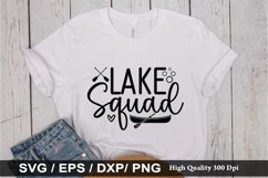 Lake Squad SVG - Lake Quotes Design Product Image 1