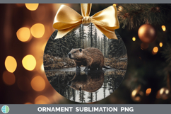 GorgeousLake Woodland Ornament design.