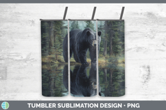 GorgeousLake Woodland Tumbler design.