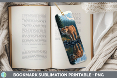 GorgeousLake Woodland Bookmark design.