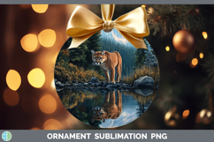 GorgeousLake Woodland Ornament design.