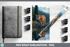 GorgeousLake Woodland Pen Wrap design.