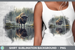 GorgeousLake Woodland Shirt design.