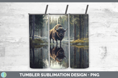 GorgeousLake Woodland Tumbler design.