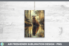 GorgeousLake Woodland Air Freshener design.
