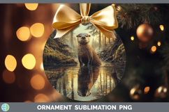 GorgeousLake Woodland Ornament design.