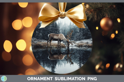 GorgeousLake Woodland Ornament design.