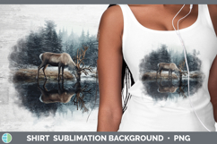 GorgeousLake Woodland Shirt design.