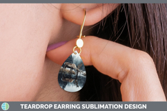 GorgeousLake Woodland Teardrop Earrings design.
