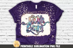Tie Dye Lake Sublimation PNG File | Lake Bum Product Image 1
