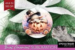 Lamb Halloween Ornament PNG Coquette PNG Sublimation Product Image 1