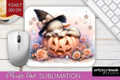 Lamb Halloween Mouse Pad Sublimation Coquette Mousepad PNG Product Image 1