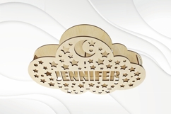 Decorative lamp as cloud silhouette Product Image 2