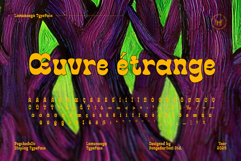Lamunsaga Psychedelic Typeface Product Image 4