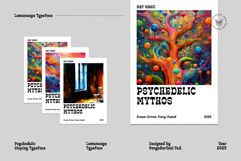 Lamunsaga Psychedelic Typeface Product Image 6