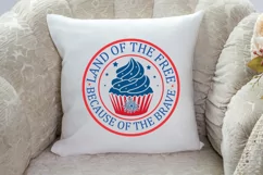 Land of the free because of the brave SVG Design Product Image 3